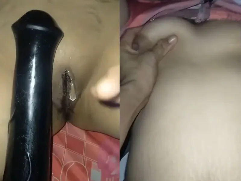 Em ghệ vú to bướm múp tự sướng bằng sextoy cực sướng
