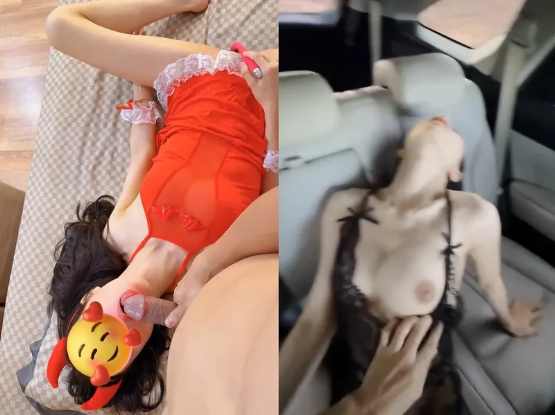 Vợ bầu 3 tháng nứng lồn, nên anh cho địt từ nhà tới ô tô cho đã